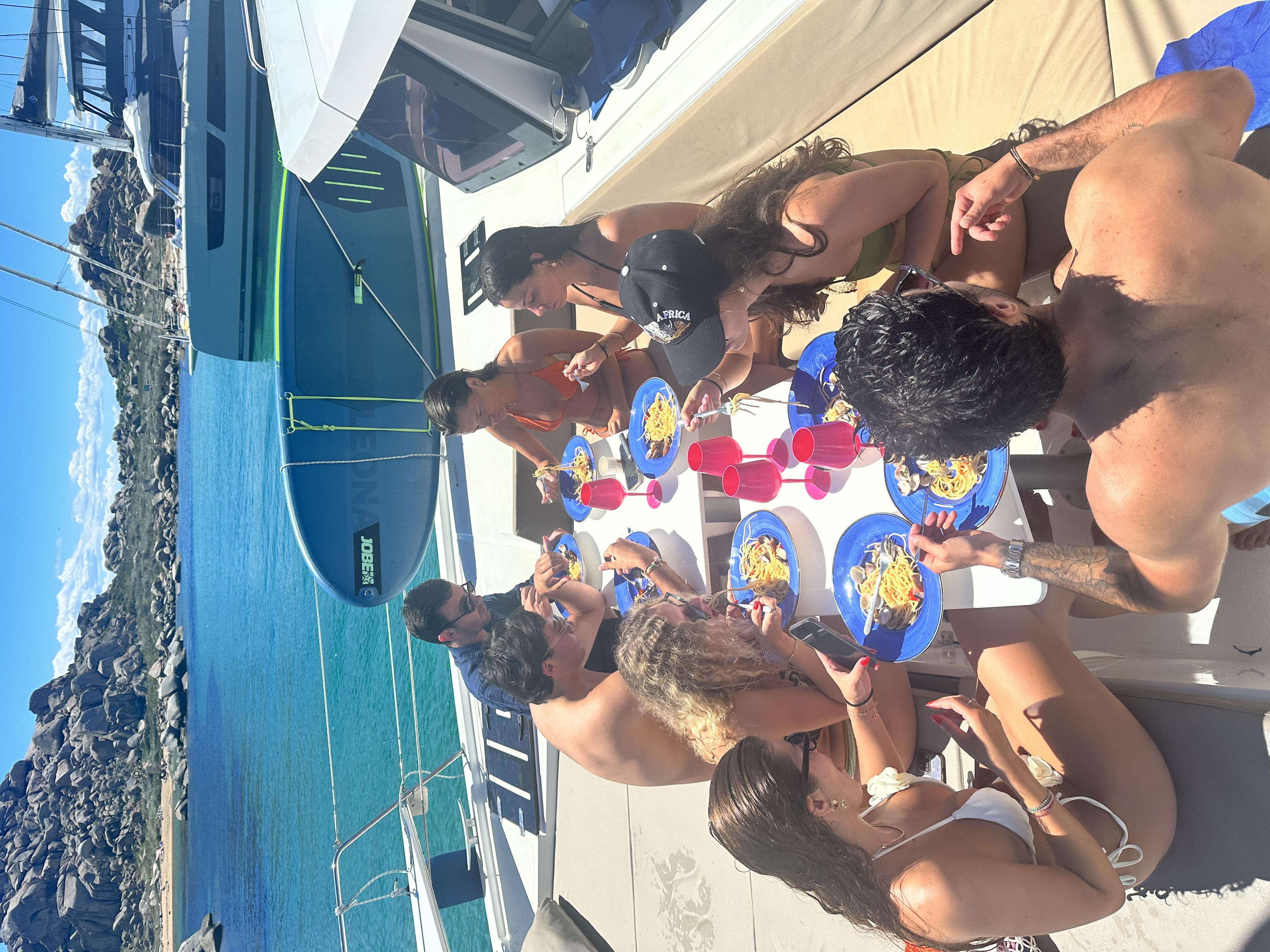 Catamaran Le Layla en mer