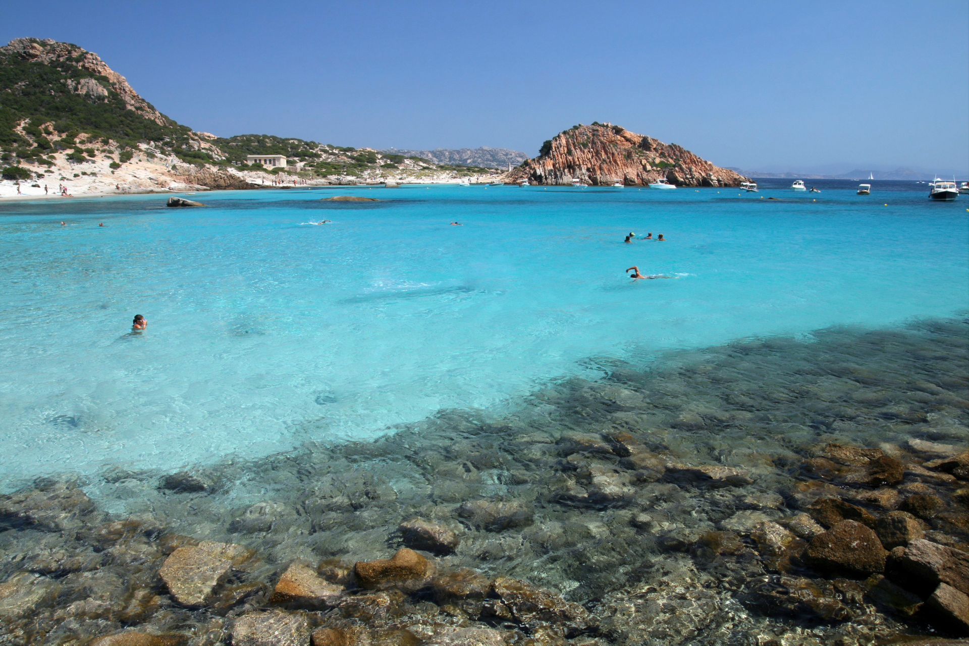 Vue du yacht