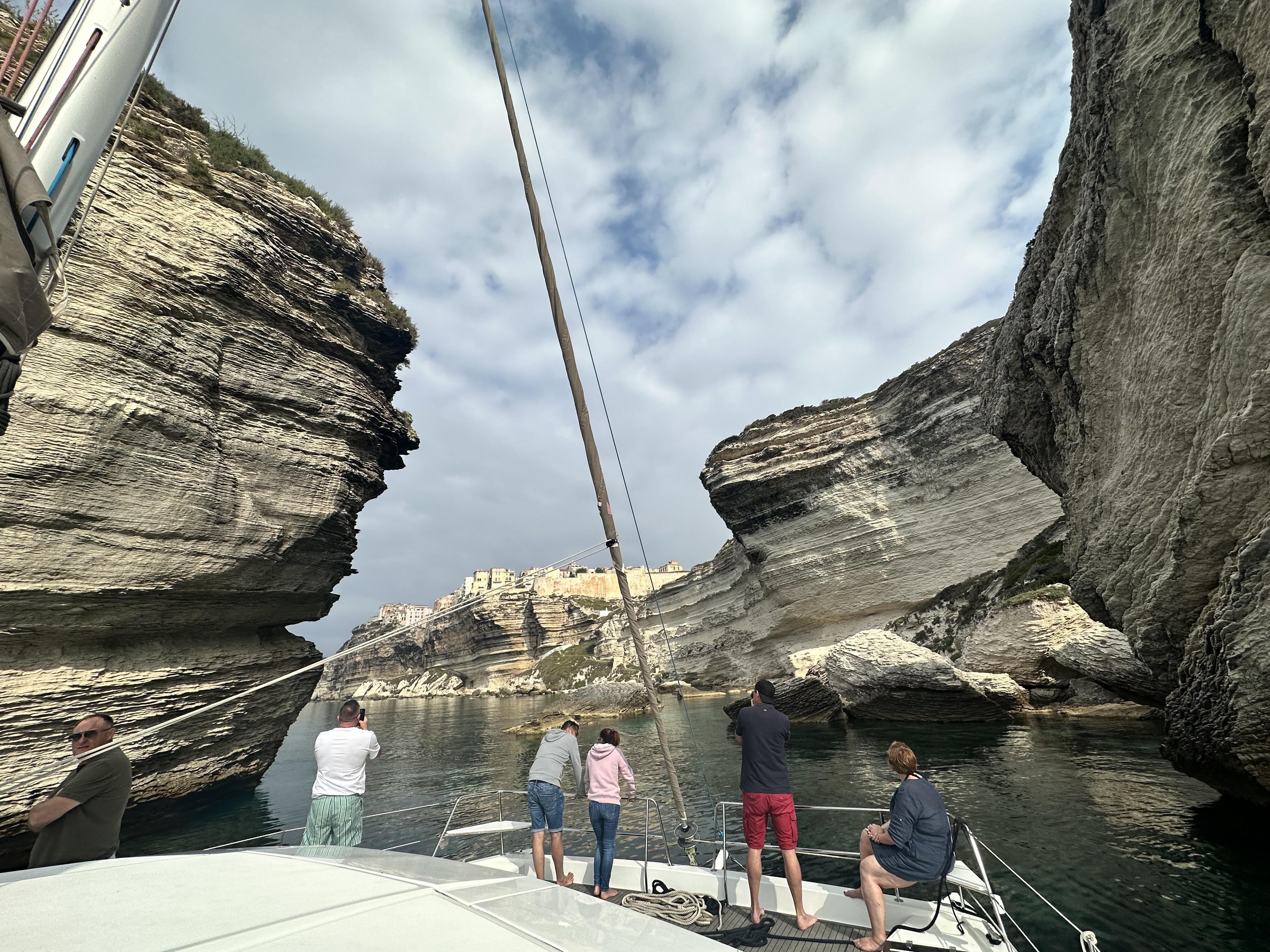 Vue sur Bonifacio